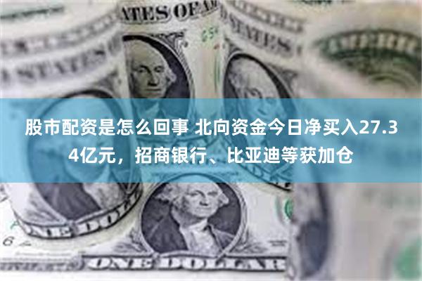 股市配资是怎么回事 北向资金今日净买入27.34亿元,招商银行、比亚迪等获加仓