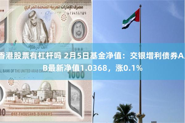 香港股票有杠杆吗 2月5日基金净值:交银增利债券A/B最新净值1.0368,涨0.1%