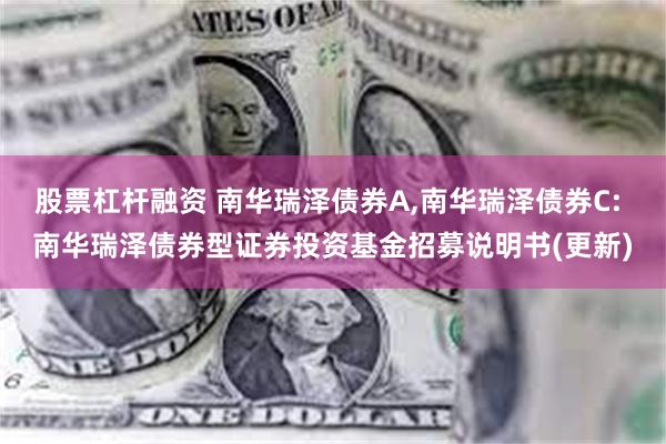 股票杠杆融资 南华瑞泽债券A,南华瑞泽债券C: 南华瑞泽债券型证券投资基金招募说明书(更新)